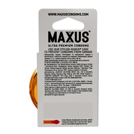 Презервативы Maxus Sensual №3
