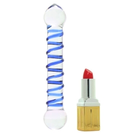 Фаллос из стекла Glas Spiral Dildo