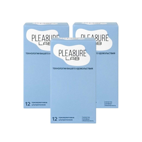 Ультратонкие презервативы Pleasure Lab