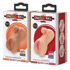 Мастурбатор (вагина-анус) Crazy Bull Hannah